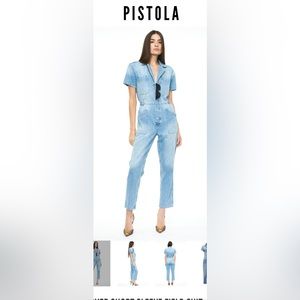 Pistola denim jumpsuit